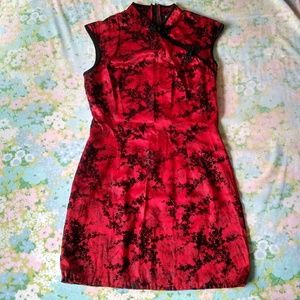 Vintage 90s floral mini dress